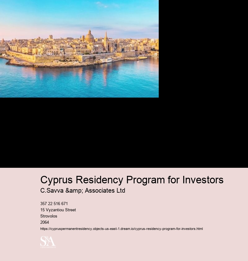 Cyprus Residency Program for Investors